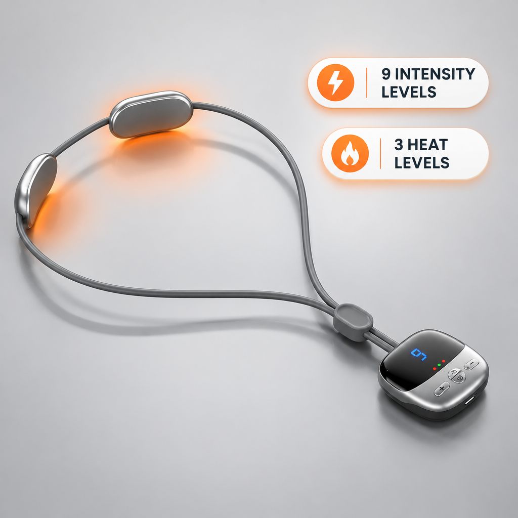 Heated Neck Massager - comfort that can fit in your hand